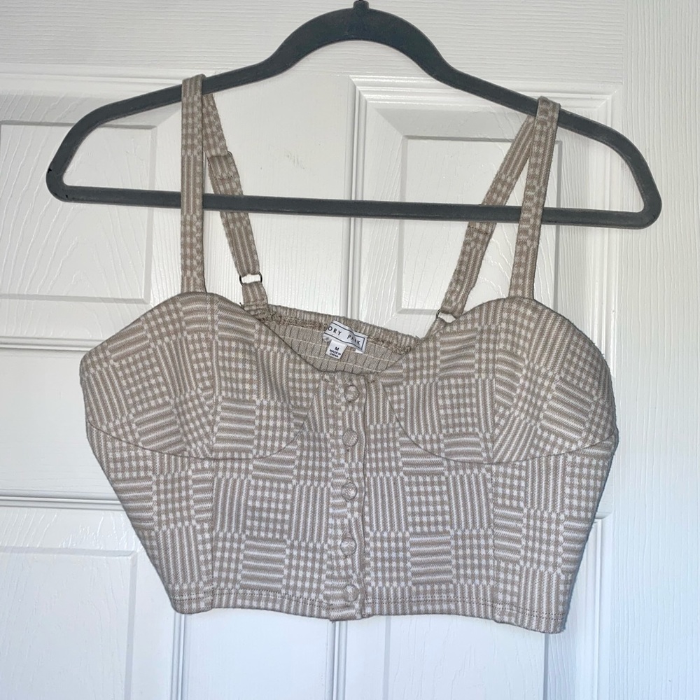 Bustier Crop Top